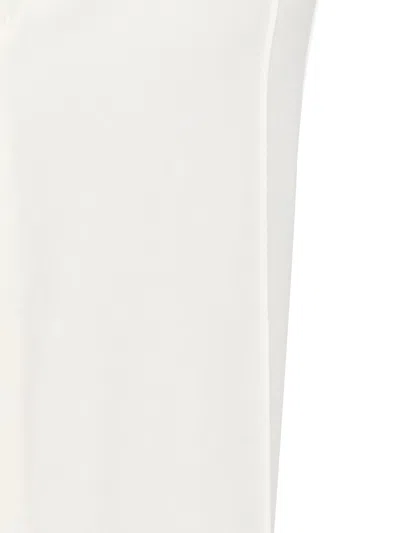 Fabiana Filippi Elasticated-waistband Trousers In White