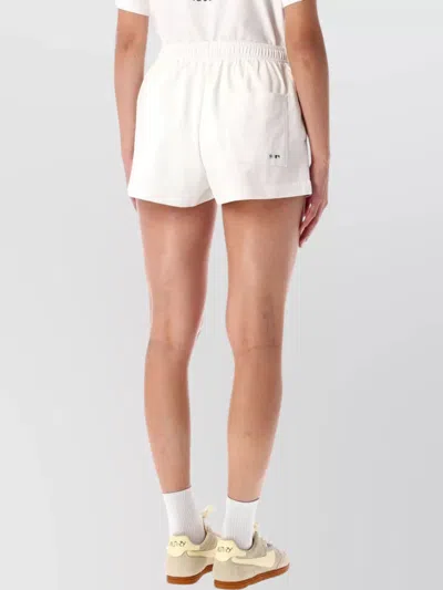 Sporty And Rich Sporty & Rich Sporty & Rich Homerun Disco Shorts In White
