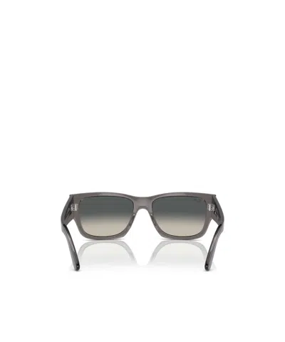 Ray Ban Ray-ban Womens Grey Rb0947s Carlos Rectangle-frame Acetate Sunglasses In Gray