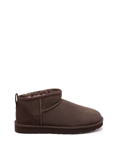 Ugg Stivaletto M Classic Ultra Mini Dusted Cocoa In Brown