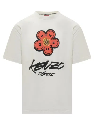 Kenzo X Futura 2000" T-shirt In White