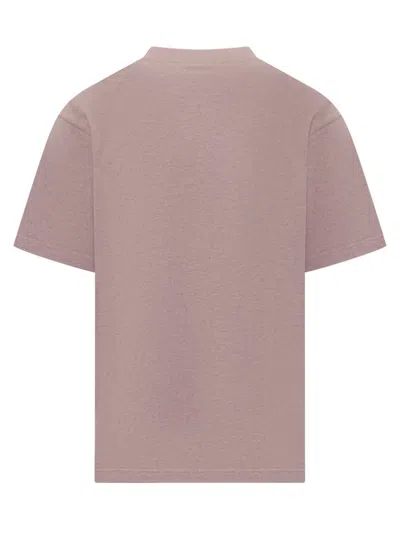 Kenzo T-shirt Oversize Boke Flower Rosa In Pink