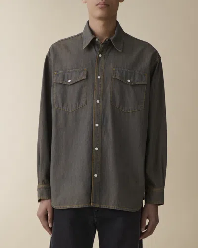 Jeanerica Arno Denim Shirt In Neutral