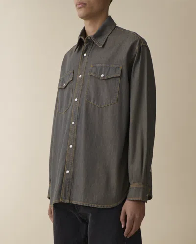 Jeanerica Arno Denim Shirt In Neutral