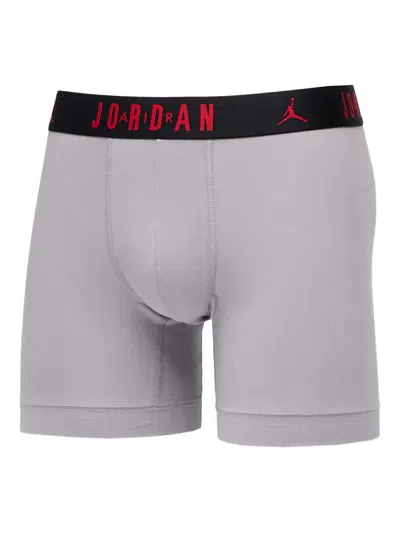 Jordan Flight Logo-waistband Boxer Briefs (pack Of Three) In Multi