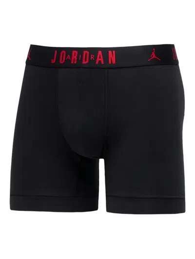 Jordan Flight Logo-waistband Boxer Briefs (pack Of Three) In Multi