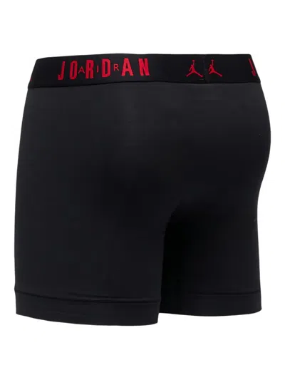 Jordan Flight Logo-waistband Boxer Briefs (pack Of Three) In Multi