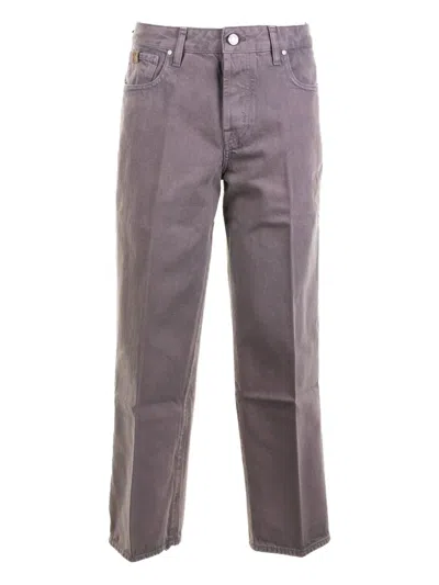 Jacob Cohen Five-pockets Jeans In Brown