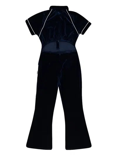 Rhude Rocco Velvet Jumpsuit In Multi