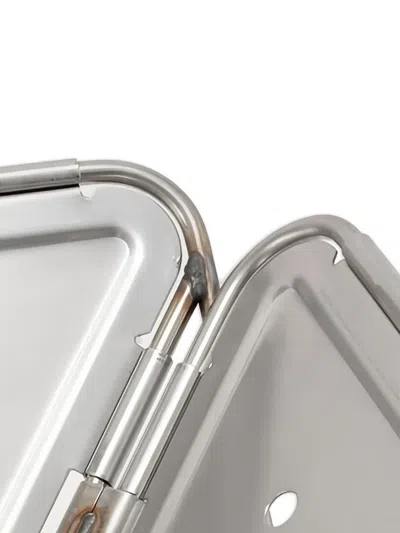 Snow Peak Folding Triangular Fireplace In White