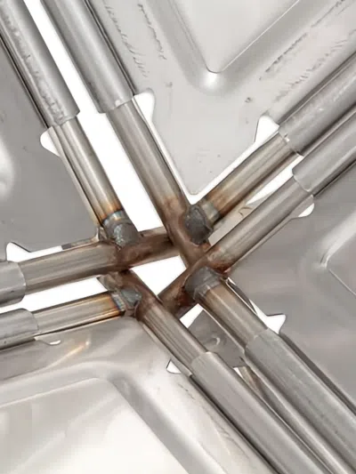 Snow Peak Folding Triangular Fireplace In White