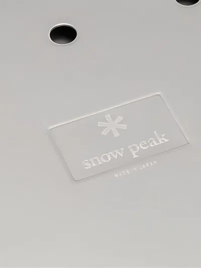 Snow Peak Folding Triangular Fireplace In White