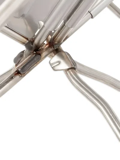 Snow Peak Folding Triangular Fireplace In White