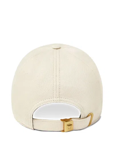 Versace Contrasting-patch Baseball Cap In White