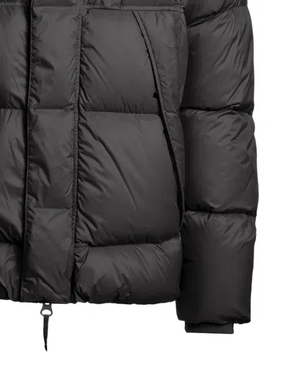Parajumpers Black Cloud Hooded Down Jacket In Black