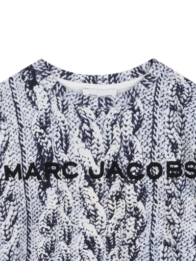 Marc Jacobs Trompe L'oeil-print T-shirt In Gray