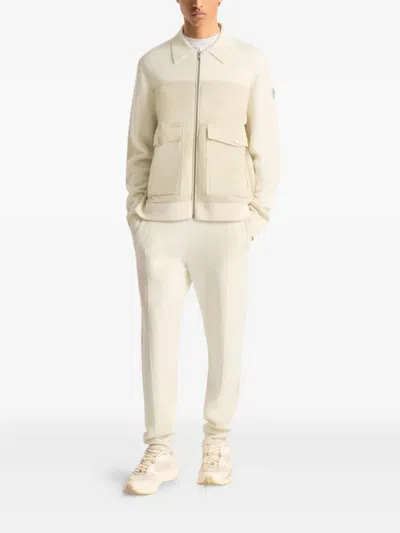 Fusalp Wool Panelled Jacket In Neutral