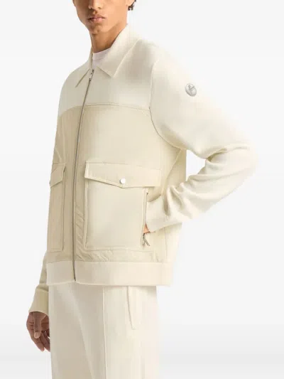 Fusalp Wool Panelled Jacket In Neutral