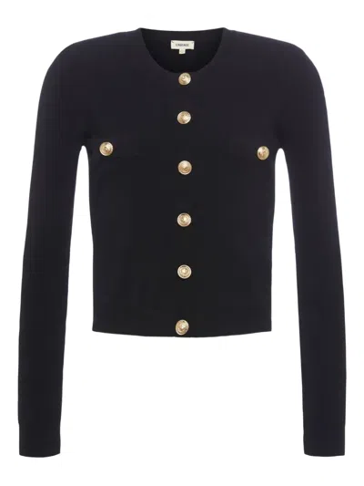 L'agence Toulouse Cardigan In Black
