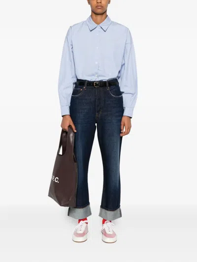 Bellerose Cotton Jeans In Blue