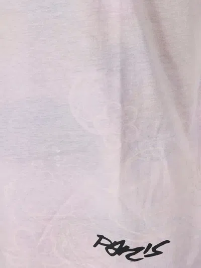Kenzo Graphic Crew Neck T-shirt In Pink