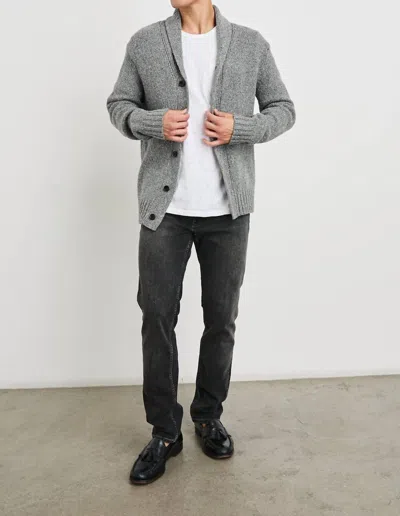 Rails Corden Sweatshirt In Monochromatic Speckle In Gray