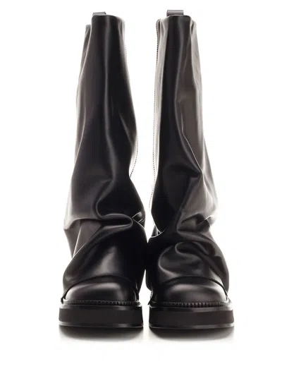 Attico Combat Robin Boots In Black
