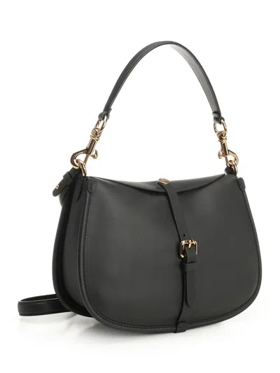 Etro Medium Pony Bag In Black
