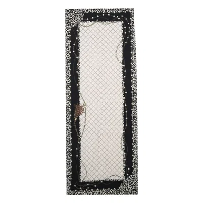 Liu •jo Printed Stole In Black