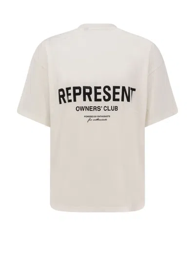 Represent Owners Club Logo T-shirt In Neutral