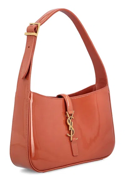 Saint Laurent Mini Bag Queens Calf Adjustable Strap In Brown