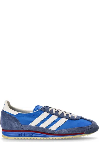 Adidas Originals Sl 72 Rs Blue/core White/better Scarlet Sneaker In Blue
