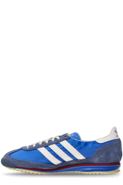 Adidas Originals Sl 72 Rs Blue/core White/better Scarlet Sneaker In Blue