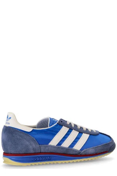 Adidas Originals Sl 72 Rs Blue/core White/better Scarlet Sneaker In Blue