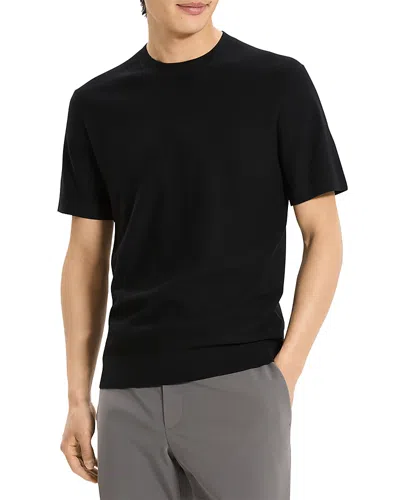 Theory Soris T-light Crewneck T-shirt In Black