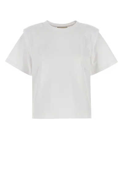 Isabel Marant Women T-shirt Zaely Oversize In Cotone Bianco In White