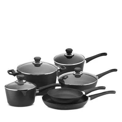 Scanpan Classic 10 Piece Cookware Set In Black