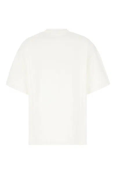 Jil Sander Crewneck Short Sleeved T-shirt In White