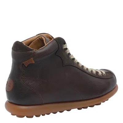 Camper Pelotas Ariel Hell Polacchina In Brown