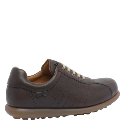 Camper Furtas Shoes In Leather In Brown