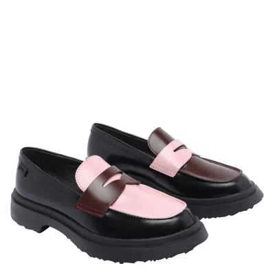 Camper Flat Shoes In Black
