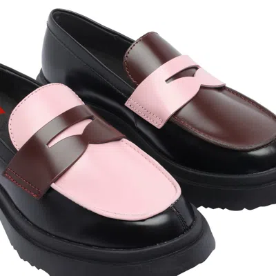 Camper Flat Shoes In Black