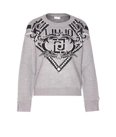 Liu •jo Liu Jo Sweaters In Gray