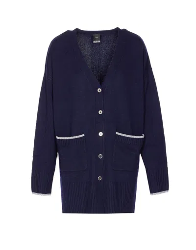 Pinko `tasmania` Cardigan In Blue