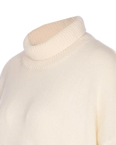 Lisa Yang Mock-neck Cashmere Sweater In Neutral