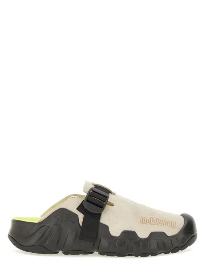Keen Beige Slip On Sandals In Black