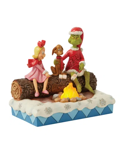 Jim Shore Grinch, Max And Cindy Roasting Figurine In Multi