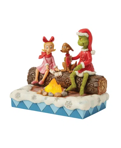 Jim Shore Grinch, Max And Cindy Roasting Figurine In Multi
