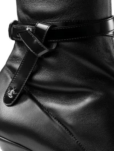 Jimmy Choo 85mm Camie Over-the-knee Boots In Black