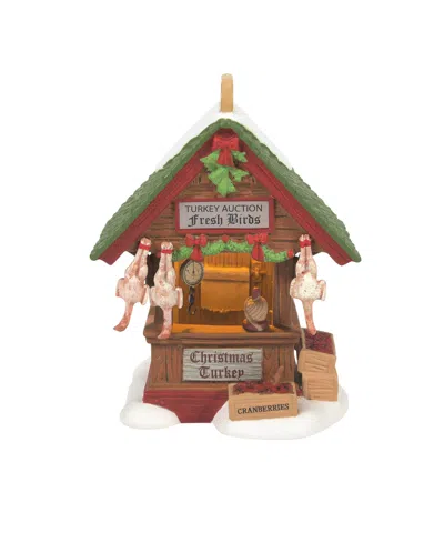 Department Five Dressed Turkey Auction, Set Of 2 In Multi